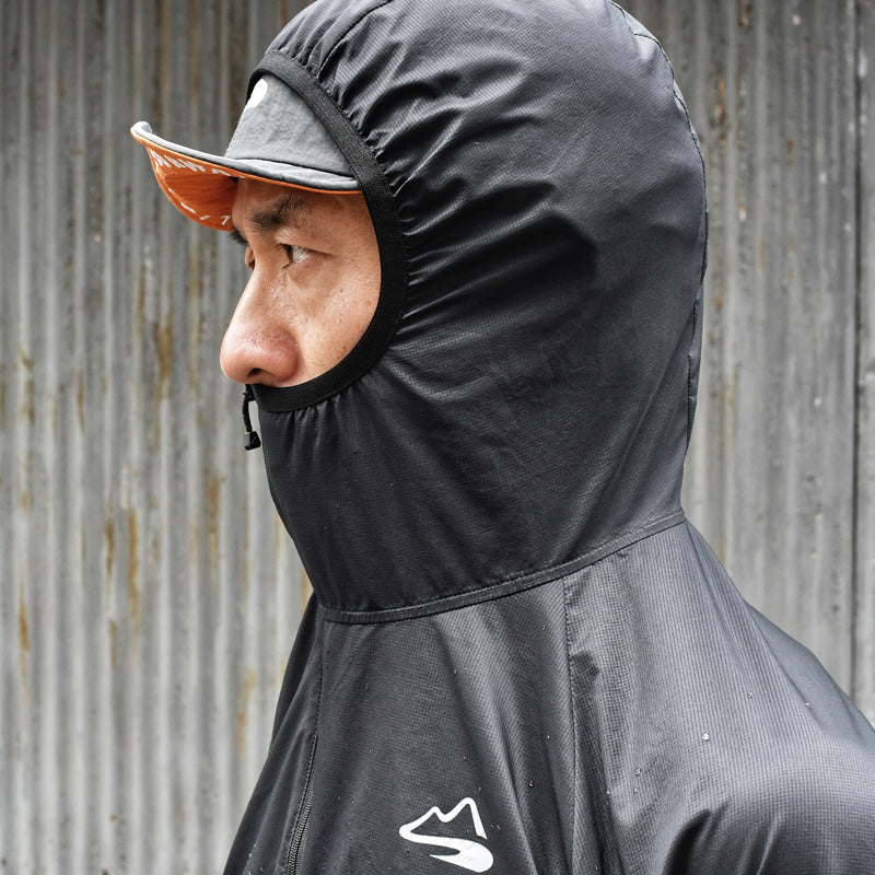 Onion Hoody / Wind Shell / Solid Black